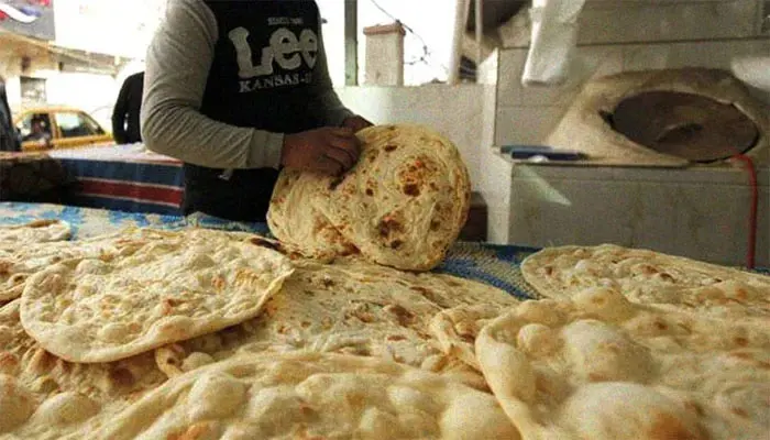 لاهور ۾ حڪومتي قدمن باوجود نان بائين پاران روٽي ۽ نان جي قيمتن ۾ واڌ جو اعلان